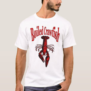 Camiseta Cajun - Peixe-lenha ou Crayfish
