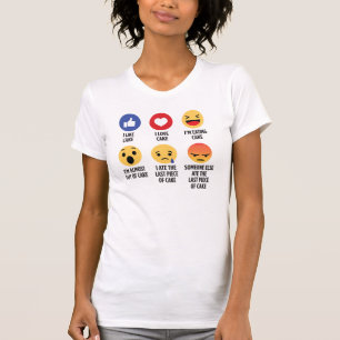 Camiseta Cake Emojis