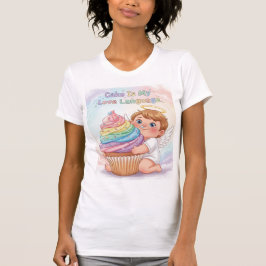 Camiseta Cake Is My Love Language — Sweet Joy