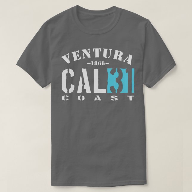 Camiseta CAL31 Costa Ventura Califórnia (Frente do Design)
