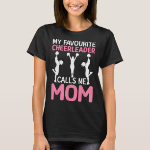 Camiseta Cal Esquadrão de Animação Cheerleader Favorito