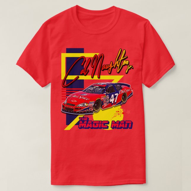 Camiseta Cal Naughton Jr Ricky Bobby SHAKE E ASSAR (Frente do Design)