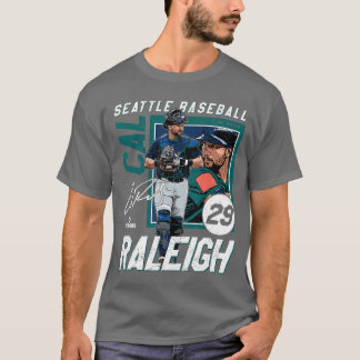 Camiseta Cal Raleigh Seattle MLB Baseball Players MLBCRA203