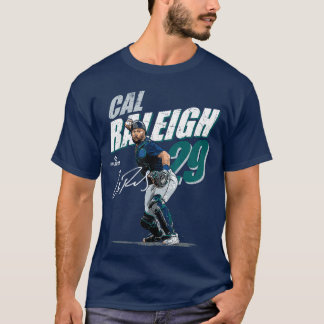 Camiseta Cal Raleigh Seattle MLB Jogadores de Beisebol MLBC