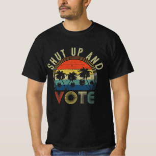 Camiseta cala a boca e vota