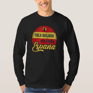 Camiseta Cala Ratjada Mallorca Ilhas Baleares Espanha Espan