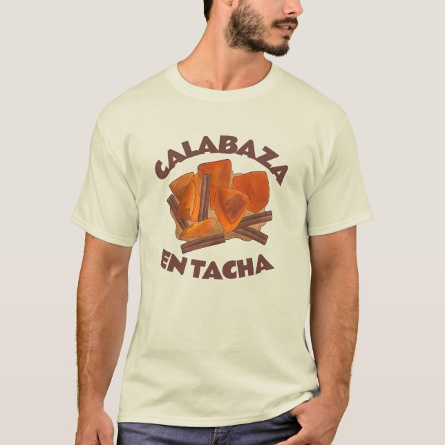 Camiseta Calabaza en Tacha Mexicano Deserto de Pumpkin (Frente)