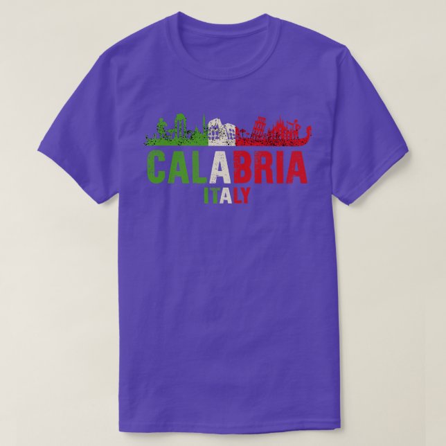 Camiseta Calábria Itália (Frente do Design)