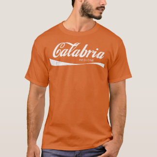 Camiseta Calabria Regione Italia Retro Design