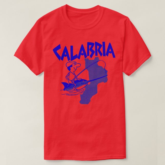 Camiseta Calábria Sessenta (Frente do Design)