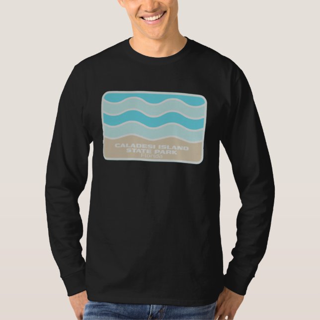Camiseta Caladesi Island State Park Florida Retro FL Beach  (Frente)