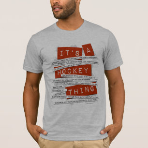 Camiseta Calão do hóquei