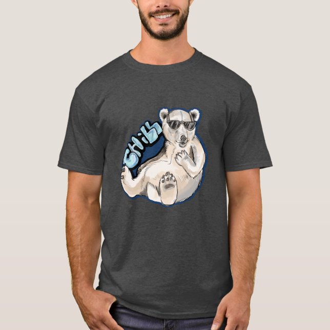Camiseta Calar Urso Polar (Frente)