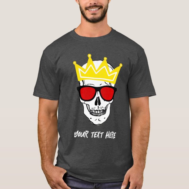 CAMISETA CALAVERA KING (Frente)