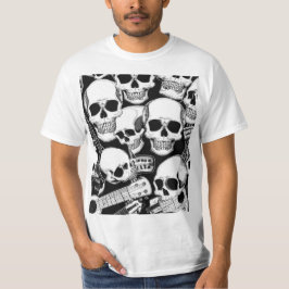 Camiseta Calaveras Musicales: Ritmo y Vida