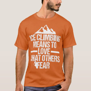 Camiseta Calçado De Gelo Frio Exterior Montagens De Gelo Cl