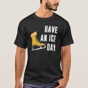 Camiseta Calçado De Patinação De Skate De Ice Tem Um Dia De