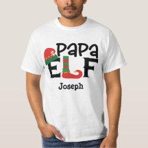 Calçado Elf Papa Elf Adicionar Nome Personalizado 