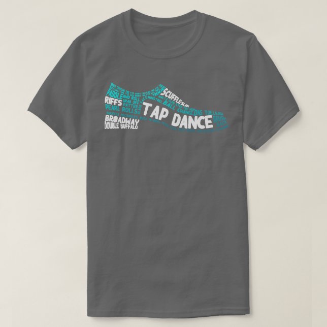 Camiseta Calçado Tap Dance (Frente do Design)