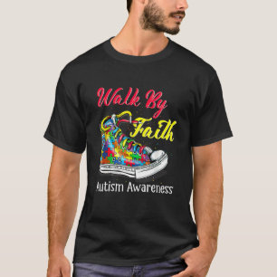 Camiseta Calçados caminham conscientizando o autismo
