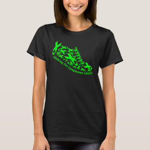 Camiseta calçados de cancer do linfoma