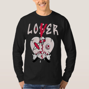 Camiseta Calçados Do Lover Perdedor Coletor Do Coração Para
