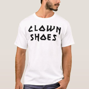 Camiseta calçados do palhaço