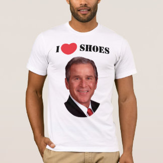 Camiseta Calçados dos amores de George Bush