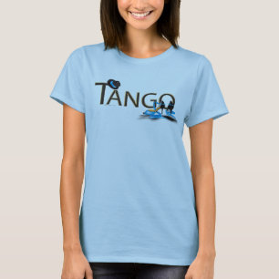 Camiseta Calçados e chapéu do tango nenhum assoalho