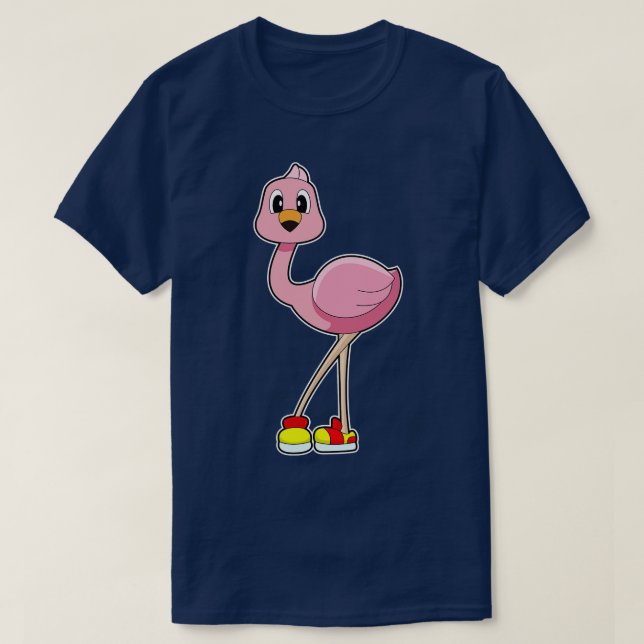 Camiseta Calçados Flamingo (Frente do Design)