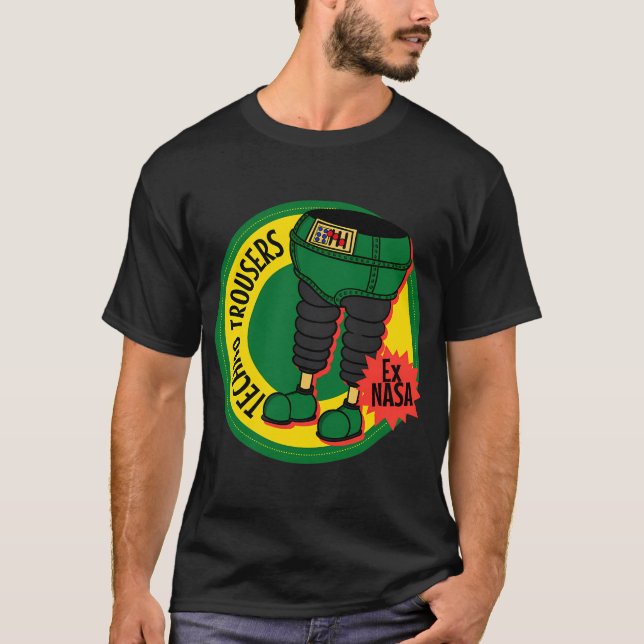 Camiseta Calças Ex Nasa Techno (Frente)