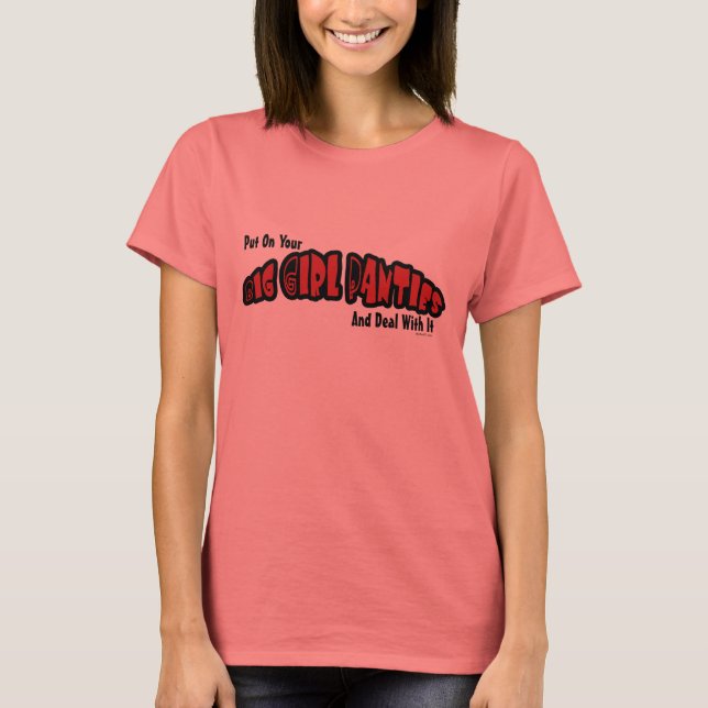 Camiseta Calcinhas para garotinhas (Frente)