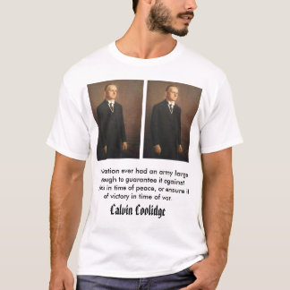 Camiseta calcool, Calvin Coolidge