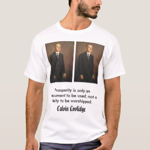 Camiseta calcool, Calvin Coolidge