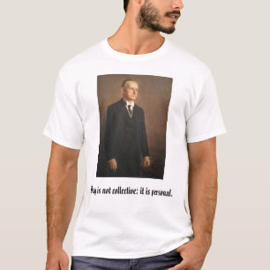 Camiseta calcool, Calvin Coolidge