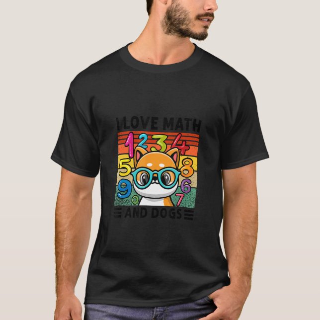 Camiseta Calculadora de Número de Aprendizado fantasia dia  (Frente)