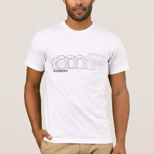 Camiseta Calcular o tempo shirt lapse photography