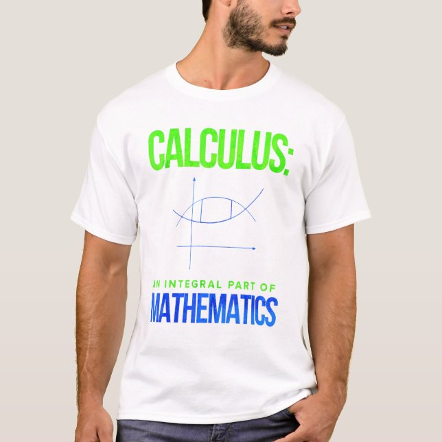 Camiseta Calcular Parte Integrante Da Matemática (Frente)