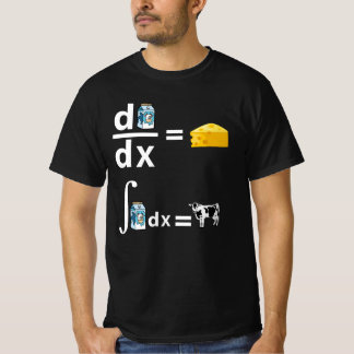 Camiseta Cálculo do Queijo| Engraçado Ciência Matemática
