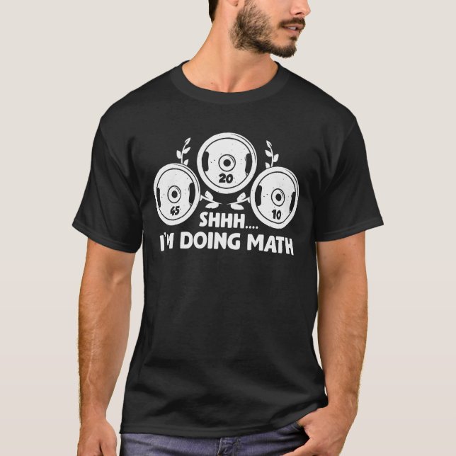 Camiseta Cálculo dos Pesos de Matemática da Malhação Gym de (Frente)
