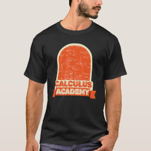 Camiseta Cálculos da Equação da Academia Calcula Matemática