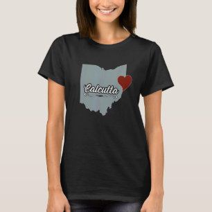 Camiseta Calcutá Ohio OH Cidade Estado EUA Lembrancinha Fo