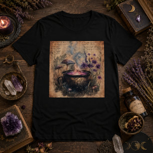 Camiseta Caldeirão Botânico de Ervas Mágicas
