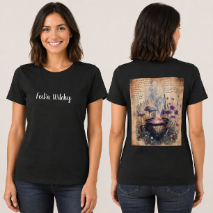 Camiseta Caldeirão Botânico de Ervas Mágicas