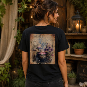 Camiseta Caldeirão Botânico de Ervas Mágicas