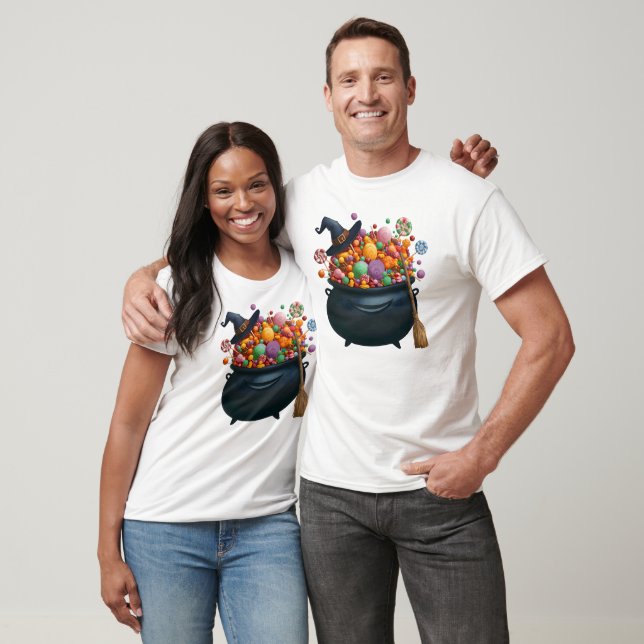 Camiseta Caldeirão de Risos & Gummies (Unissex)