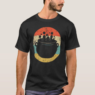 Camiseta Caldeirão Silhueta Retro Assustador Arrepiante Bru