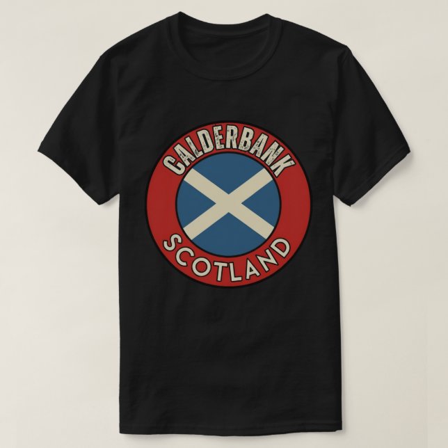 Camiseta Calderbank, Escócia (Frente do Design)