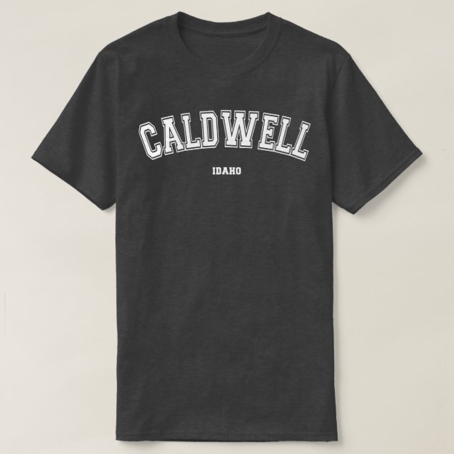 Camiseta Caldwell Idaho (Frente do Design)