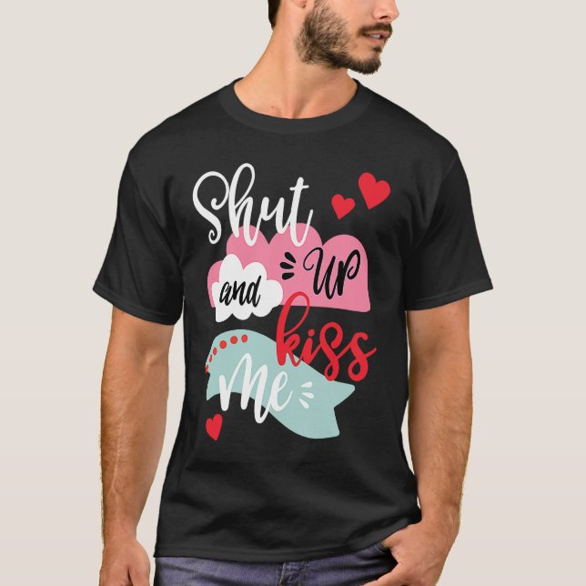 Camiseta Cale a Boca e Me Beije no Dia dos Namorados (Frente)